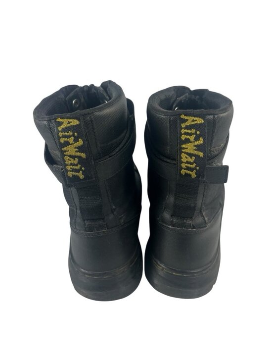 Dr . Martens Men Combs Tech Black Textile Lace-Up Buckle Cordura Boot Size 9 main image 8